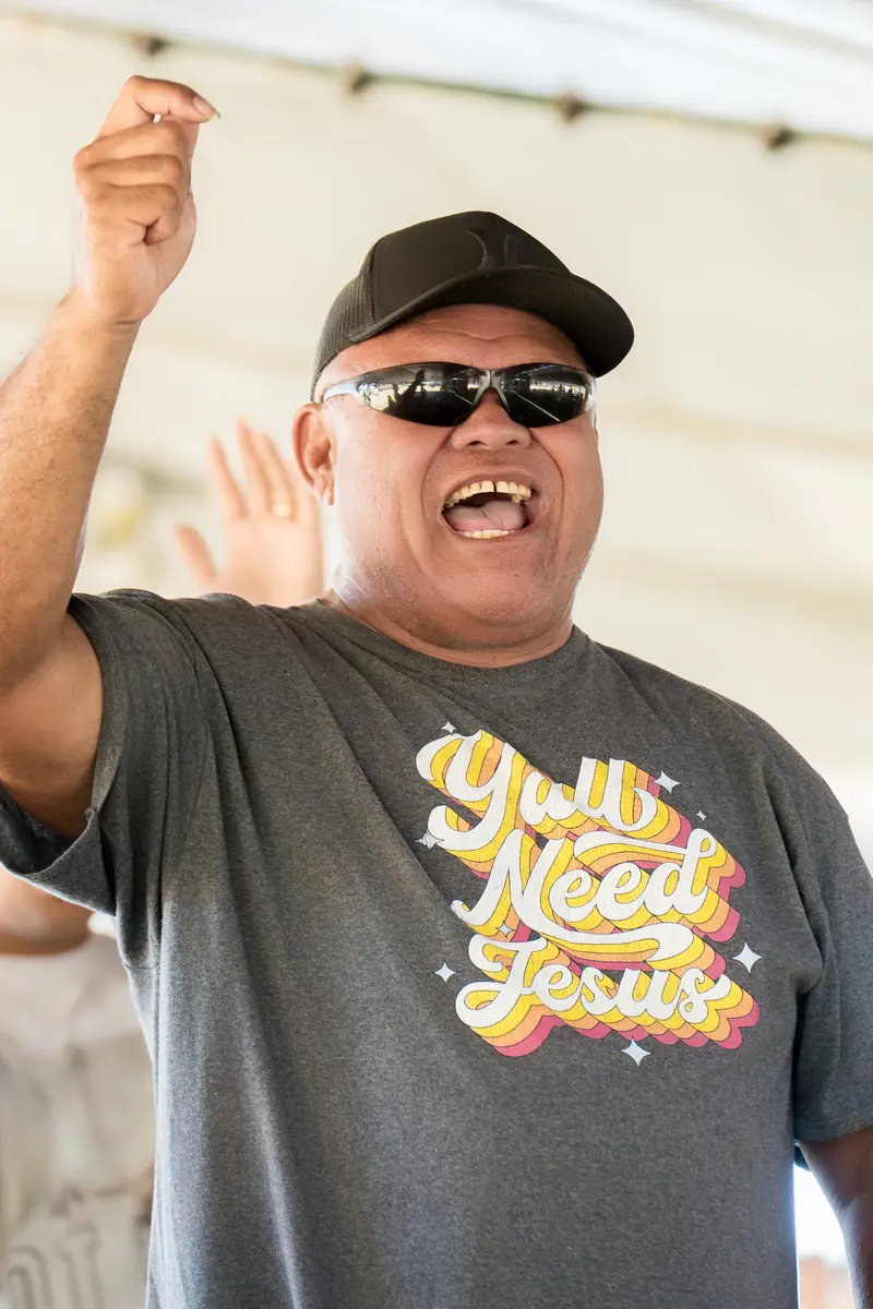 Spirit-filled worship at Pukas
                Ministries Kauai